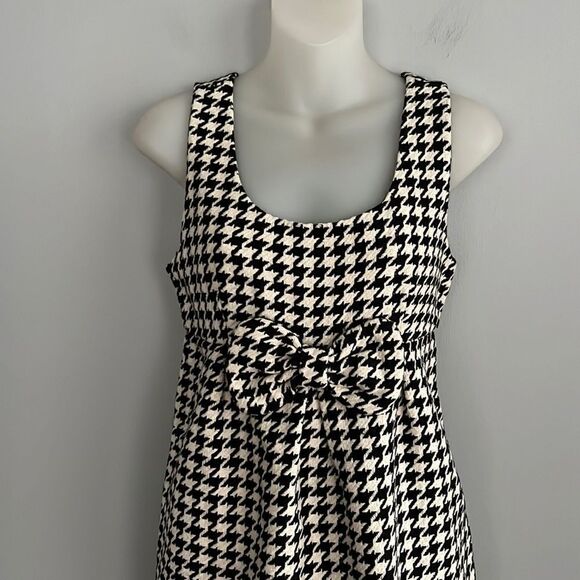Women’s Small Beautiful houndstooth high waisted classic career dress - Picture 3 of 16